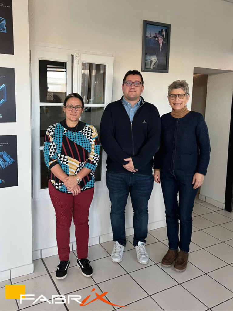 Photo gérante de l’entreprise Fabrix à Poitiers